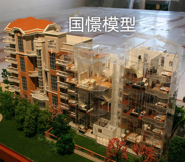 那坡县建筑模型